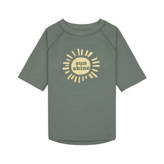 Lassig Sunshine UV Korumalı Kısa Kollu Mayo Tişört Deep Olive