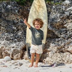 Lassig Sunshine UV Korumalı Kısa Kollu Mayo Tişört Deep Olive