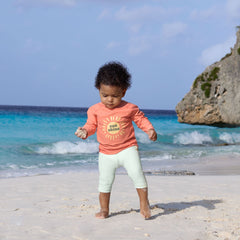 Lassig Sunshine UV Korumalı Uzun Kollu Mayo Tişört Coral