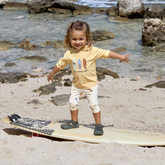 Lassig Surfboards UV Korumalı Kısa Kollu Mayo Tişört Vanilla