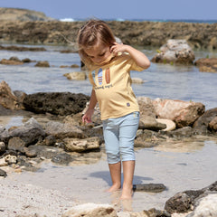 Lassig Surfboards UV Korumalı Kısa Kollu Mayo Tişört Vanilla