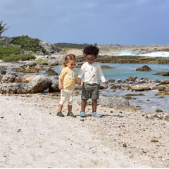 Lassig Surfboards UV Korumalı Kısa Kollu Mayo Tişört Vanilla