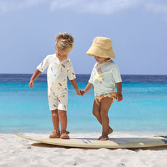 Lassig Surfboards UV Korumalı Mayo Beyaz 5