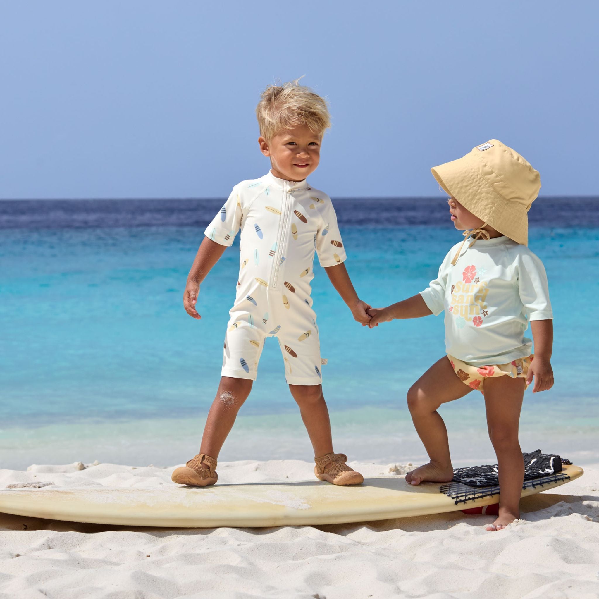 Lassig Surfboards UV Korumalı Mayo Beyaz 6