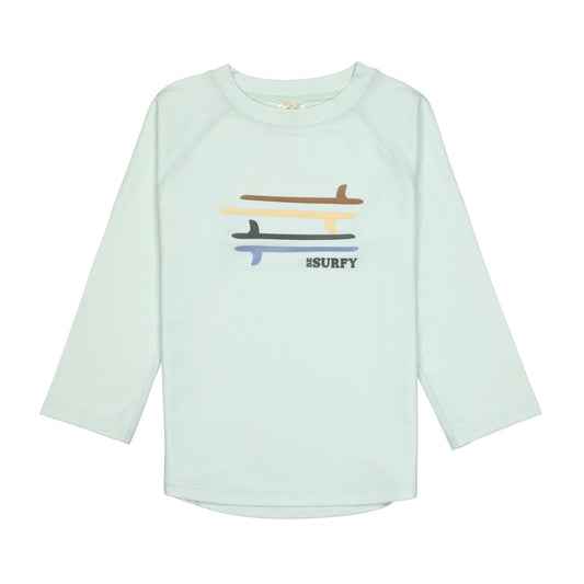 Lassig Surfboards UV Korumalı Uzun Kollu Mayo Tişört Açık Mavi