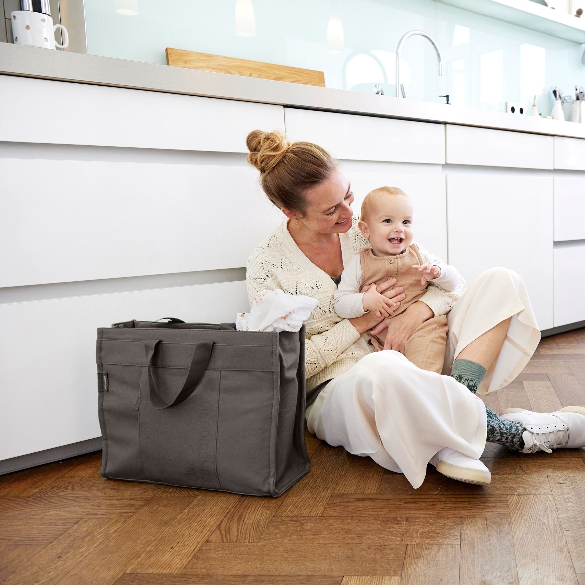 Lassig Tote Up Bebek Bakım Seyahat Çantası