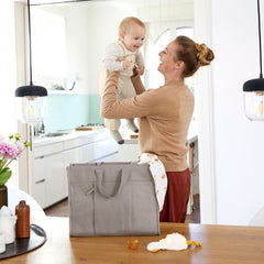 Lassig Tote Up Bebek Bakım Seyahat Çantası Taupe