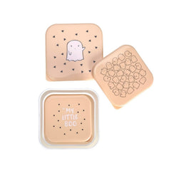 Lassig Turuncu Küçük Sevimli Hayalet 3'lü Beslenme Seti