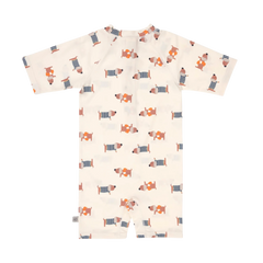 Lassig UV Korumalı Mayo Beach Dog Orange Dark Sea