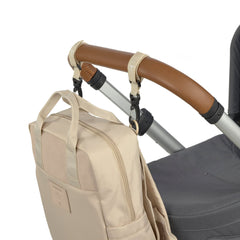 Lassig Vividal Bebek Bakım Sırt Çantası Krem 5