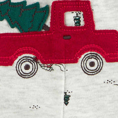 Carter's Layette Christmas Erkek Bebek Body Pantolon 3’lü Set