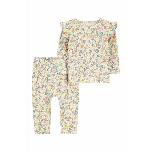 Carter's Layette Kız Bebek Alt Üst Set 2'li Takım