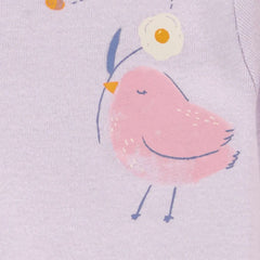 Carter's Layette Kız Bebek Tulum Body Pantolon 3’lü Set