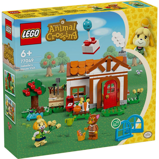 Lego Animal Crossing Isabelle Ev Ziyaretinde 77049