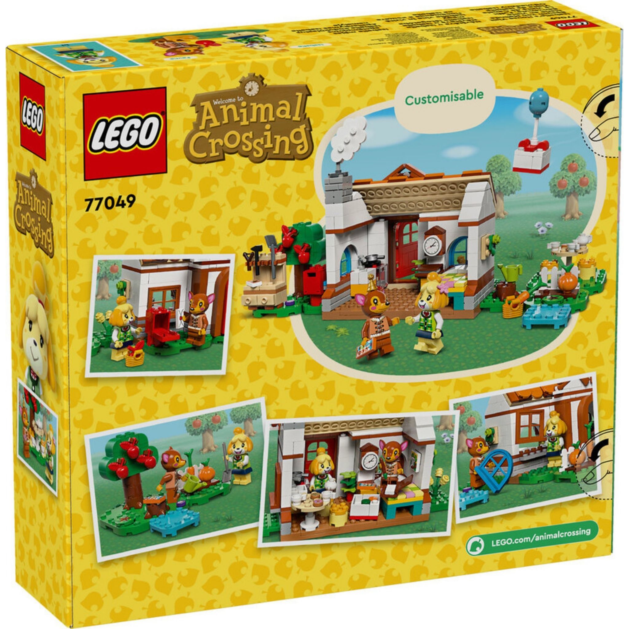 Lego Animal Crossing Isabelle Ev Ziyaretinde 77049