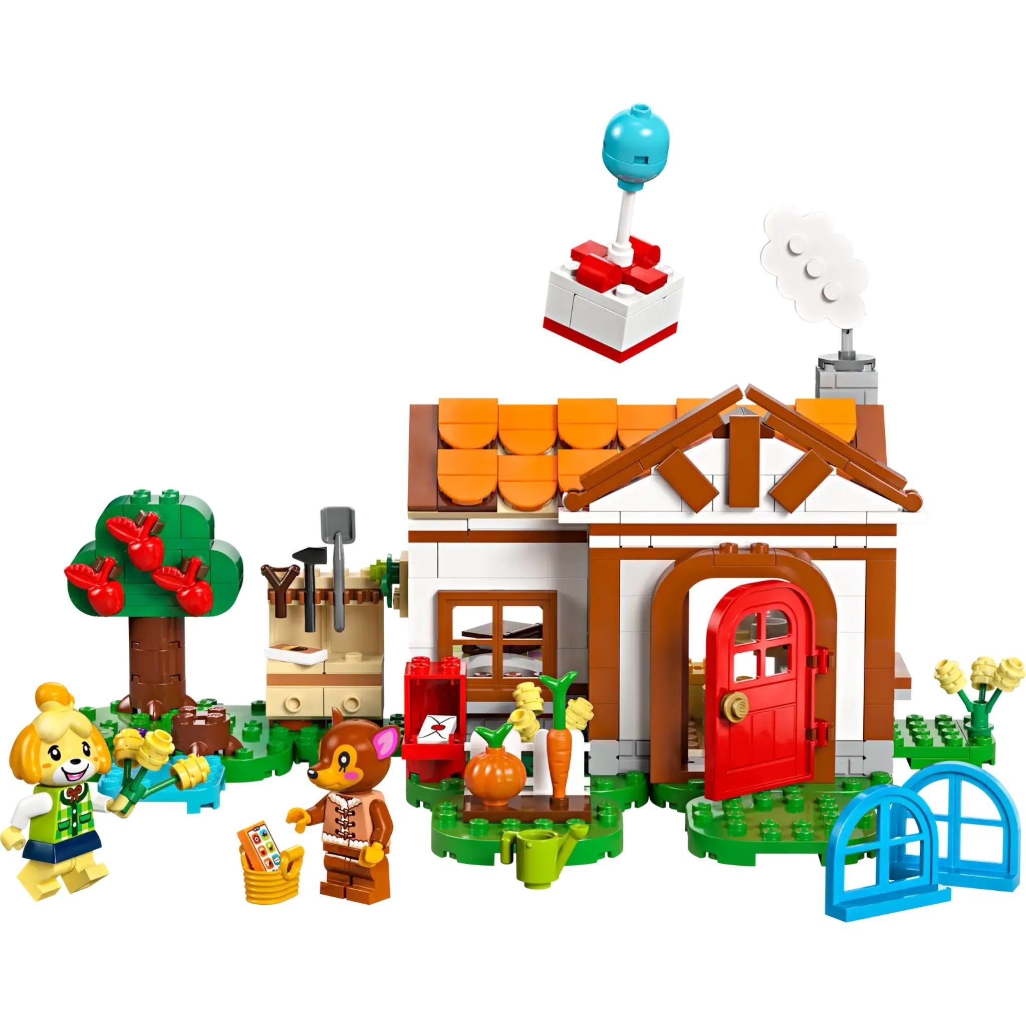 Lego Animal Crossing Isabelle Ev Ziyaretinde 77049