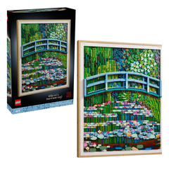 Lego Art Claude Monet Nilüfer Gölü Üzerinde Köprü 31220