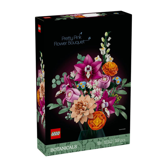 Lego Botanicals Pembe Çiçek Buketi 10342