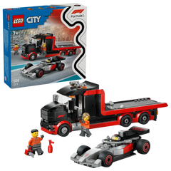 Lego City Audi F1 Yarış Arabalı F1 Sergileme Kamyonu 60493
