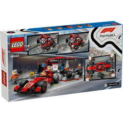 Lego City F1 Pit Stop ve Ekibi 60443