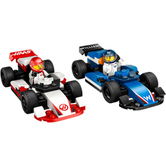 Lego City F1 Williams ve Haas F1 Yarış Arabaları 60464