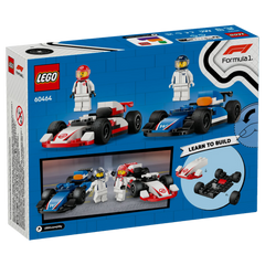 Lego City F1 Williams ve Haas F1 Yarış Arabaları 60464
