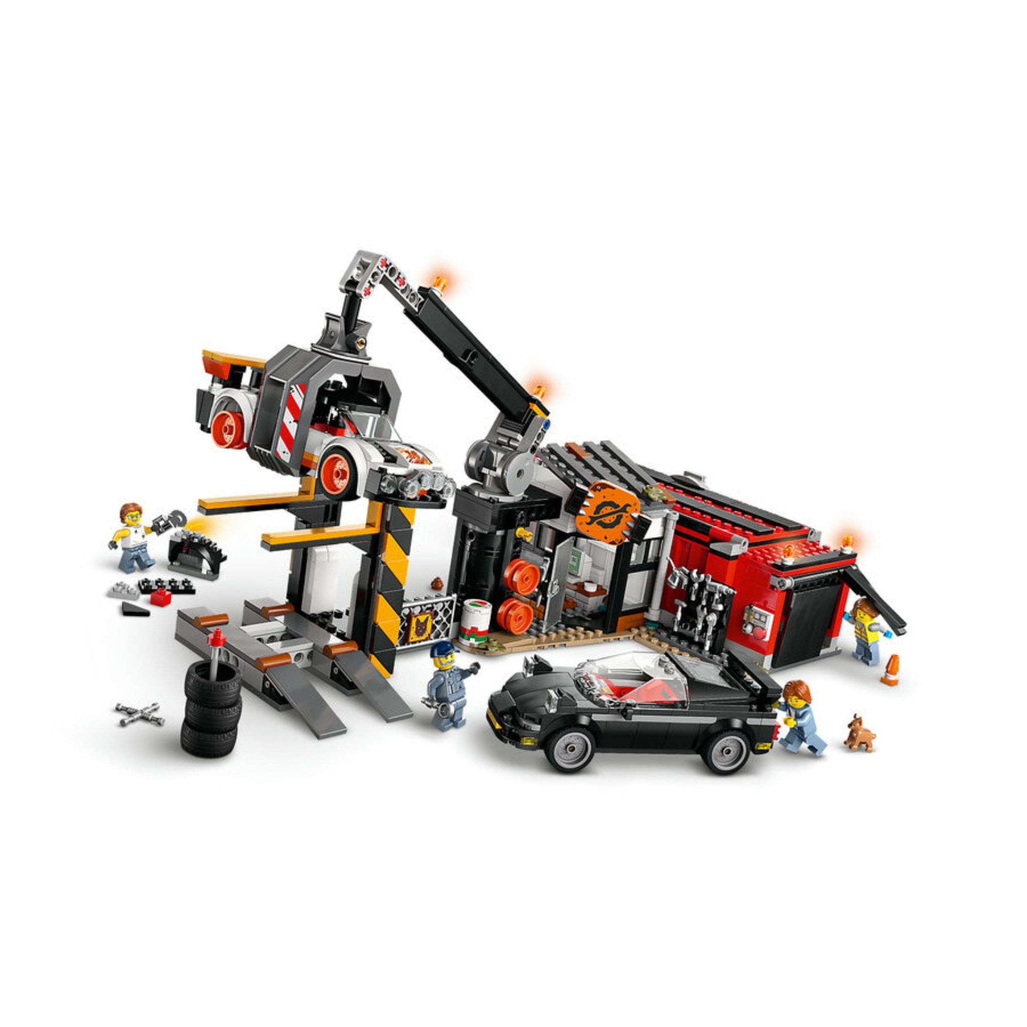 Lego City Hurdalık ve Arabalar 60472