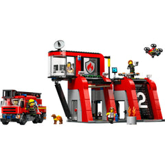 Lego City İtfaiye Kamyonlu İtfaiye Merkezi 60414