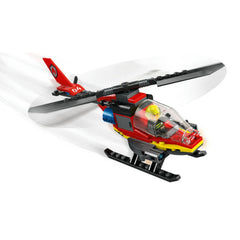 Lego City İtfaiye Kurtarma Helikopteri 60411