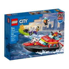 Lego City İtfaiye Kurtarma Teknesi 60373