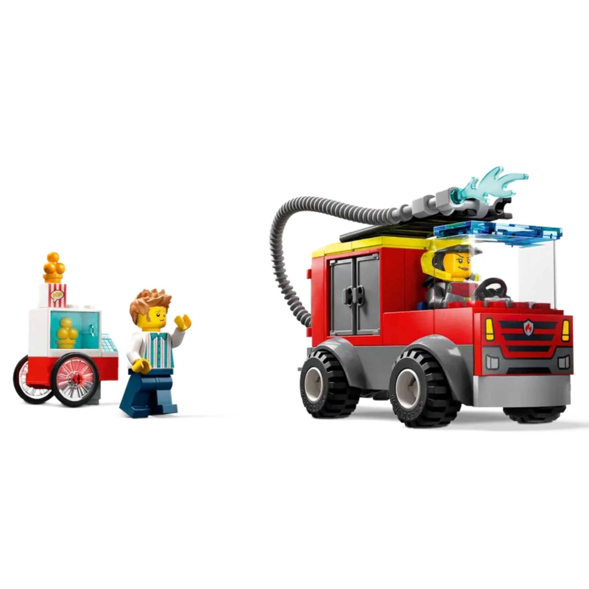 Lego City İtfaiye Merkezi Ve İtfaiye Kamyonu 60375