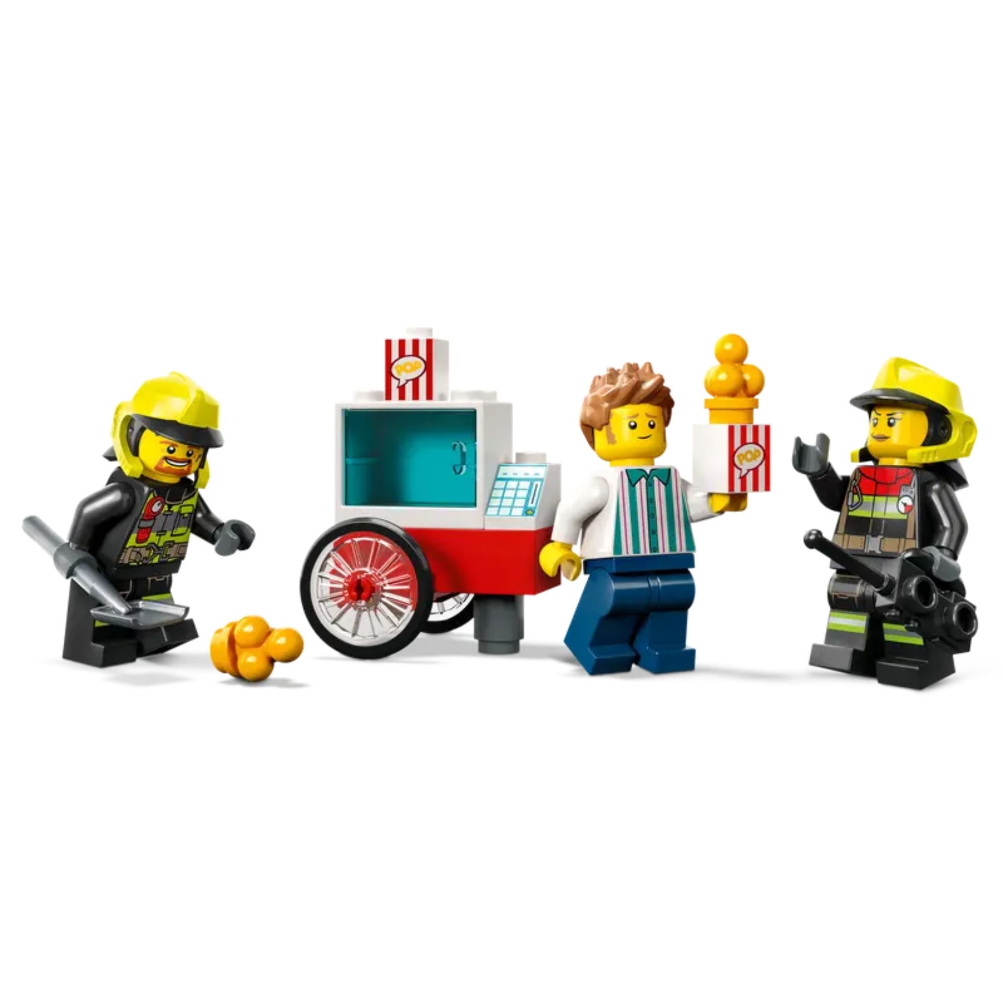 Lego City İtfaiye Merkezi Ve İtfaiye Kamyonu 60375