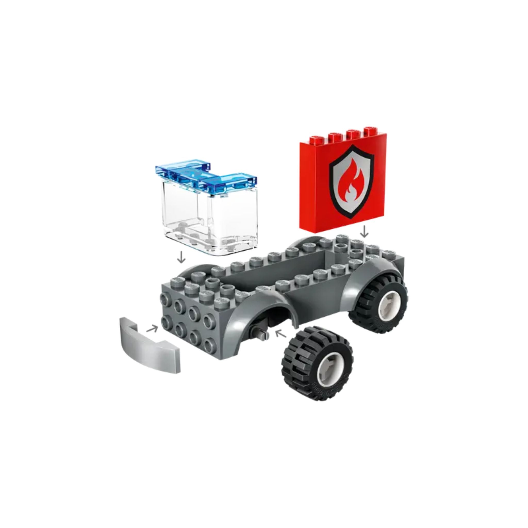 Lego City İtfaiye Merkezi Ve İtfaiye Kamyonu 60375