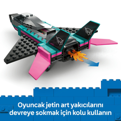 Lego City Jet Arabaya Karşı 60489