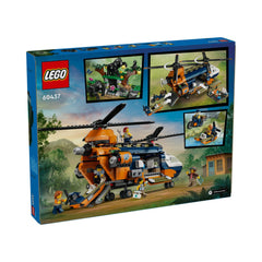 Lego City Orman Kaşifinin Helikopteri Kamp Yerinde Seti 60437