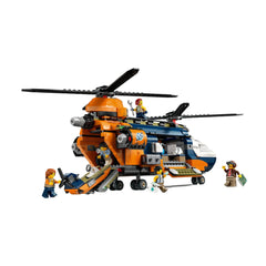 Lego City Orman Kaşifinin Helikopteri Kamp Yerinde Seti 60437
