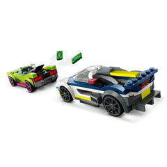 Lego City Polis Arabası Ve Spor Araba Takibi 60415
