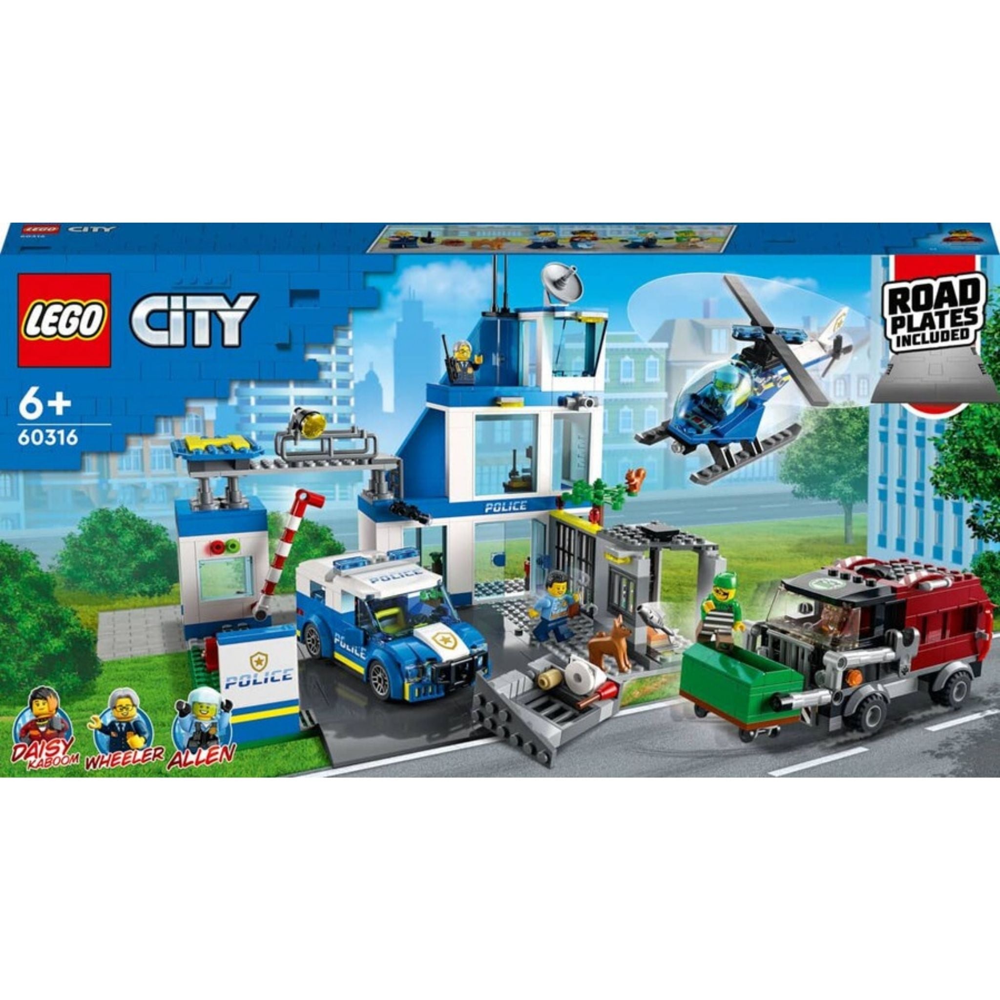 Lego City Polis Merkezi 60316 Yapım Seti (668 Parça)