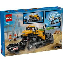 Lego City Sarı Buldozer İnşaat Sahası Temalı Yapım Oyuncağı Seti 60466