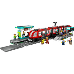Lego City Şehir Merkezi Tramvay İstasyonu Oyuncak Seti 60423