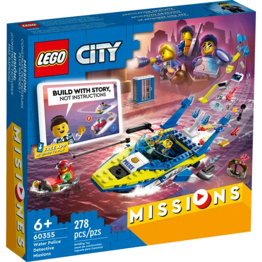 Lego City Su Polisi Dedektif Görevleri 60355
