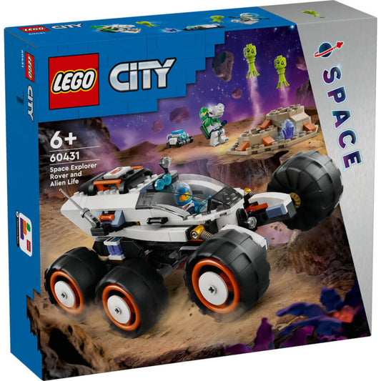 Lego City Uzay Keşif Robotu Ve Uzaylı Canlı 60431