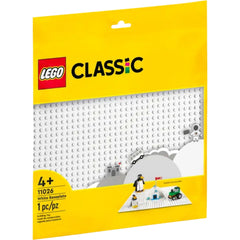 Lego Classic Beyaz Plaka 11026