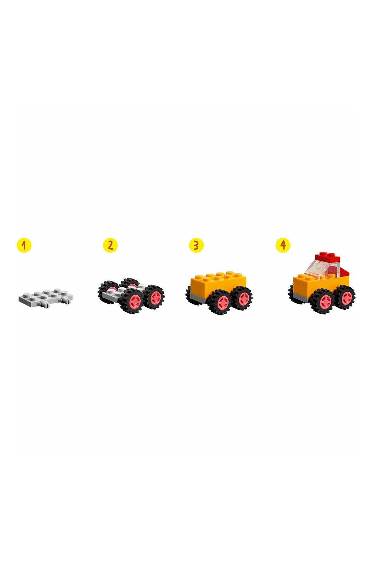 Lego Classic Yapım Parçaları Ve Tekerlekler 11014
