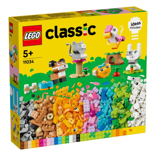 Lego Classic Yaratıcı Evcil Hayvanlar 11034 Yapım Seti (450 Parça)