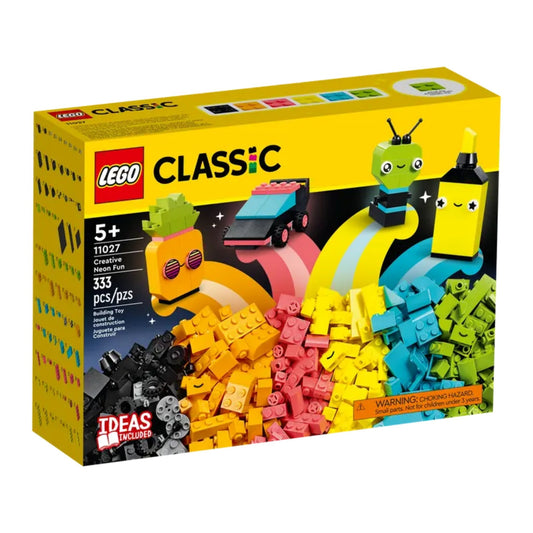 Lego Classic Yaratıcı Neon Eğlence 11027 Yapım Seti (333 Parça)