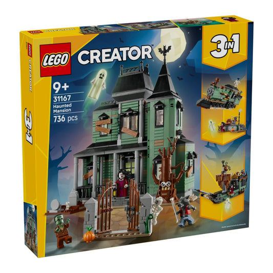 Lego Creator 3 in 1 Hayaletli Köşk 31167