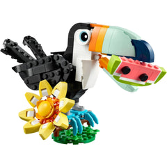 Lego Creator 3 in 1 Vahşi Hayvanlar: Tropikal Tukan Kuşu 31173