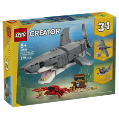 Lego Creator Acımasız Köpek Balığı ile Hazine Sandığı 31381