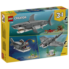 Lego Creator Acımasız Köpek Balığı ile Hazine Sandığı 31381